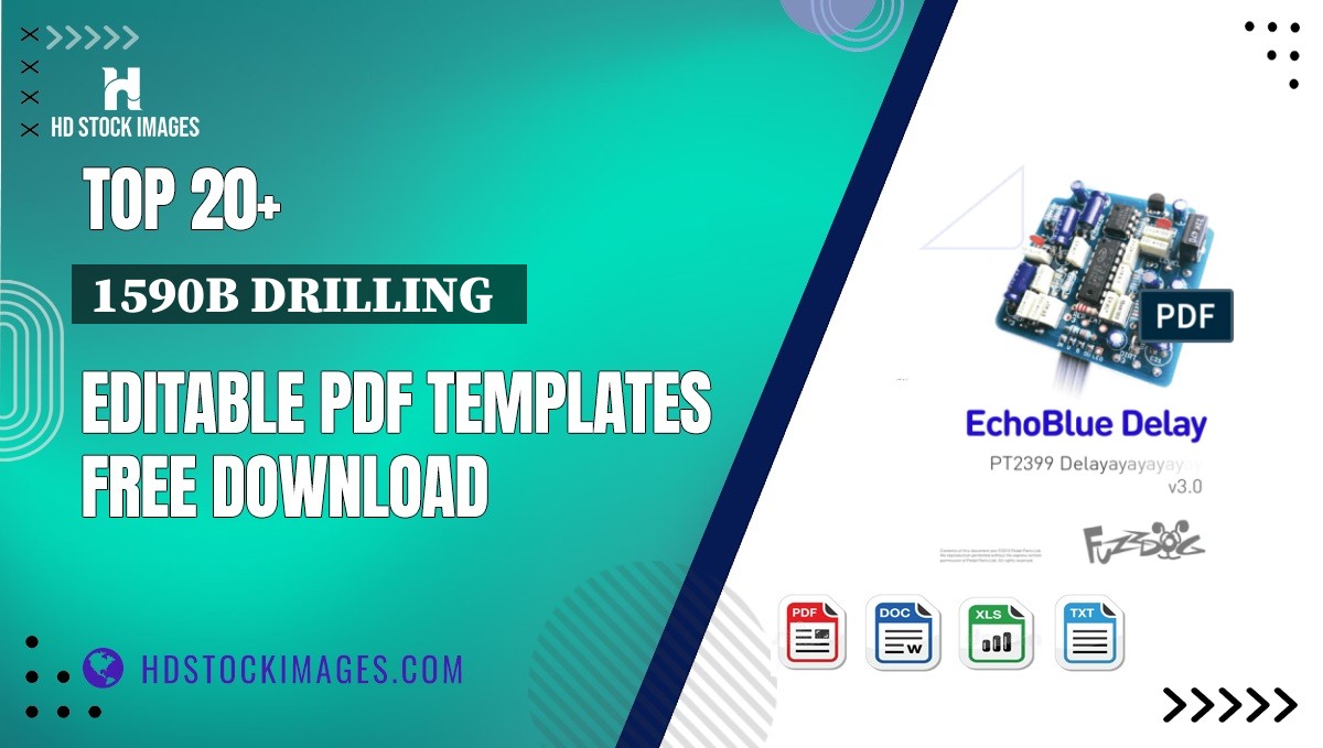 Top 20+ 1590b Drilling   Editable PDF Templates Free Download