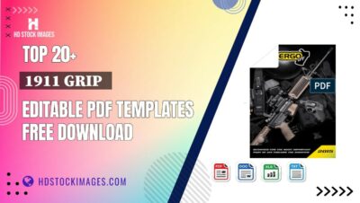 Top 20+ 1911 Grip   Editable PDF Templates Free Download