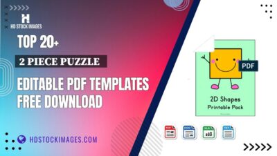 Top 20+ 2 Piece Puzzle   Editable PDF Templates Free Download