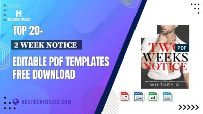 Top 20+ 2 Week Notice Editable PDF Templates Free Download