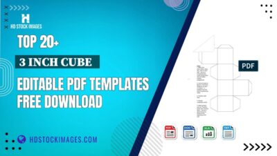 Top 20+ 3 Inch Cube   Editable PDF Templates Free Download