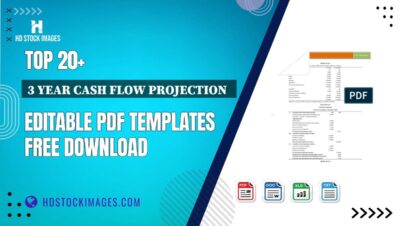 Top 20+ 3 Year Cash Flow Projection   Editable PDF Templates Free Download