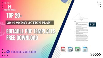 Top 20+ 30 60 90 Day Action Plan    Editable PDF Templates Free Download