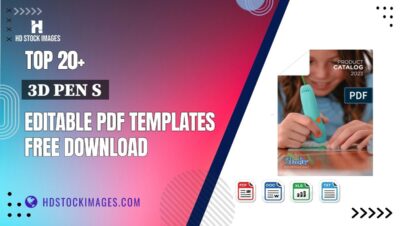 Top 20+ 3d Pen S Editable PDF Templates Free Download