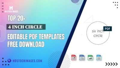 Top 20+ 4 Inch Circle Editable PDF Templates Free Download