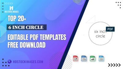 Top 20+ 6 Inch Circle   Editable PDF Templates Free Download