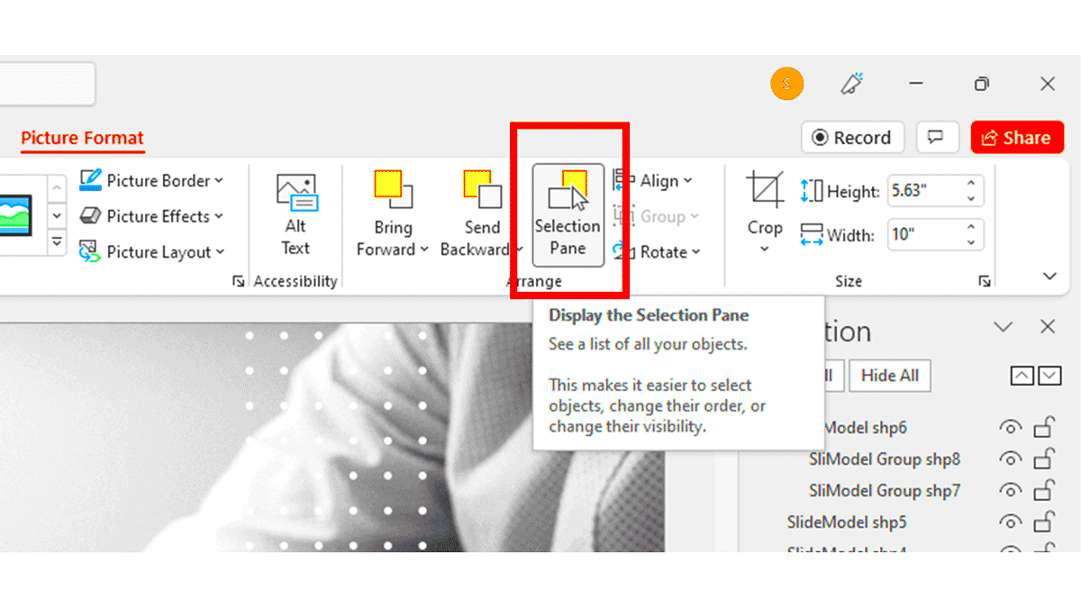 How to Lock a Picture in PowerPoint and Google Slides  SlideModel