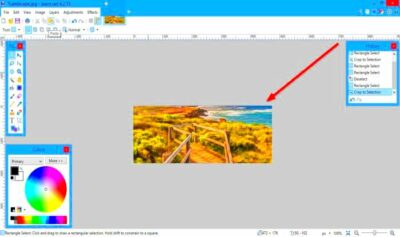 How to Crop and Rotate a Picture in PaintNET