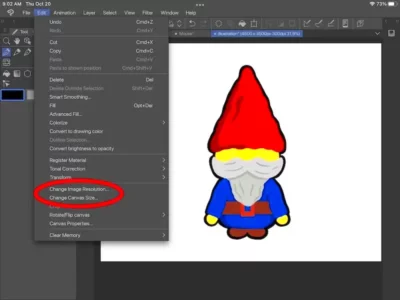 Quick Tips to Resize Images in Clip Studio Paint