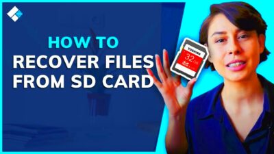 How to Recover Files from SD Card  SD Card Recovery  YouTube