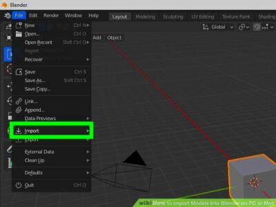 Simple Ways to Import Models Into Blender on PC or Mac 14 Steps