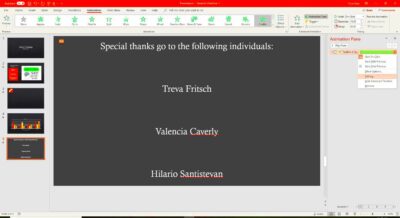 Add Rolling Credits to a PowerPoint Presentation