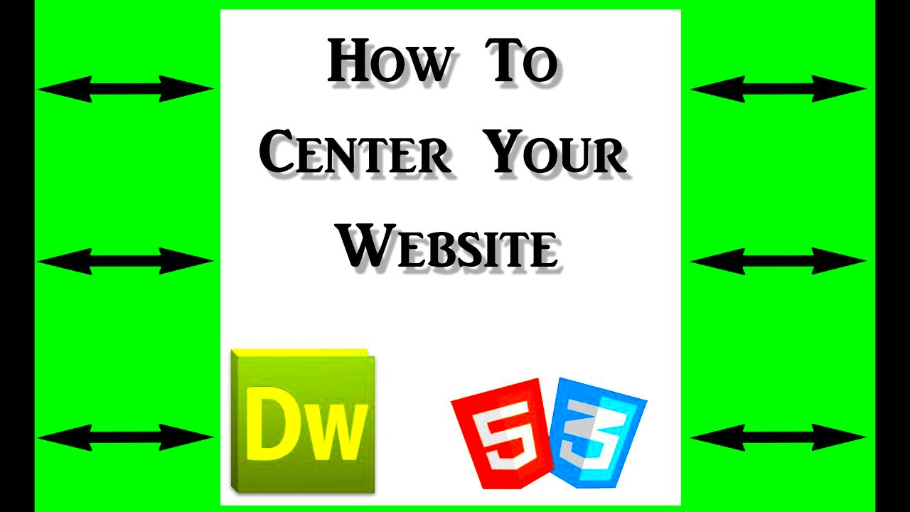 HTML5  CSS3 Tutorial Web Page Centering  How to Center Your Website