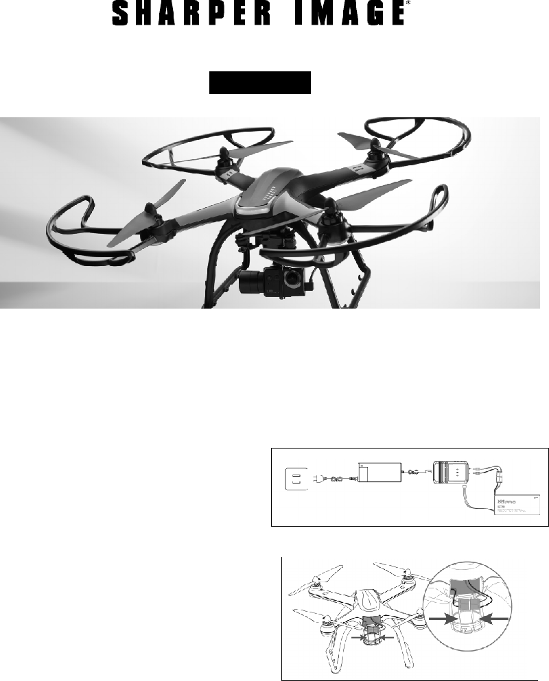 Sharper Image 204990 Drones Quick start manual PDF ViewDownload