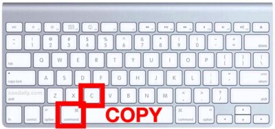 How to Copy  Paste on Mac