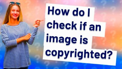 How do I check if an image is copyrighted  YouTube