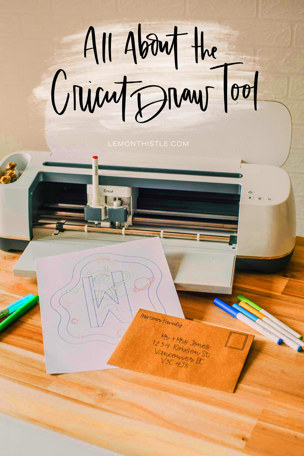 How to use Draw with Cricut Design Space  Lemon Thistle