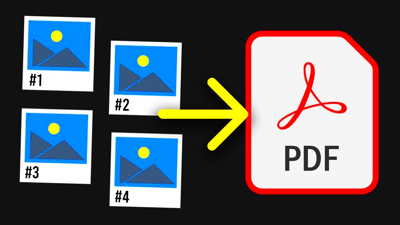 How To Convert MULTIPLE PHOTOS into One PDF in Mobile FREE and Easy