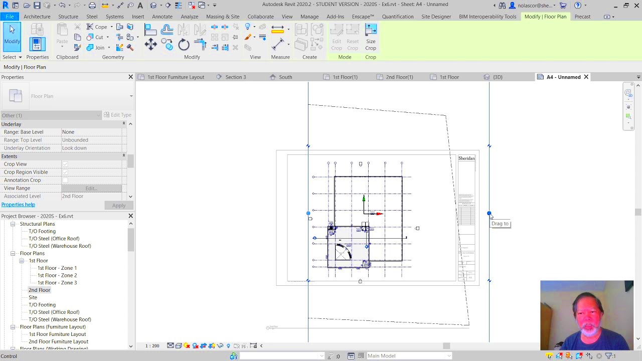 Revit Crop View and Crop Region  YouTube