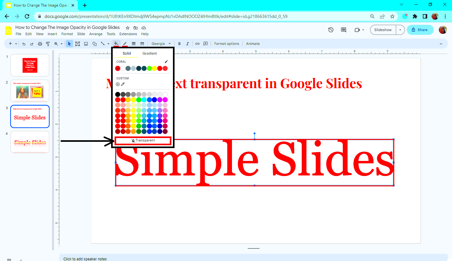 Google Slides Image Opacity Elevate Your Presentations