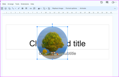 How to Make Images Circular in Google Slides  Guiding Tech