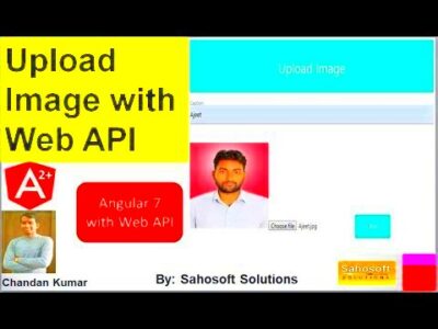 Upload Image With Web API in Angular 7  Upload Image in Angular 7