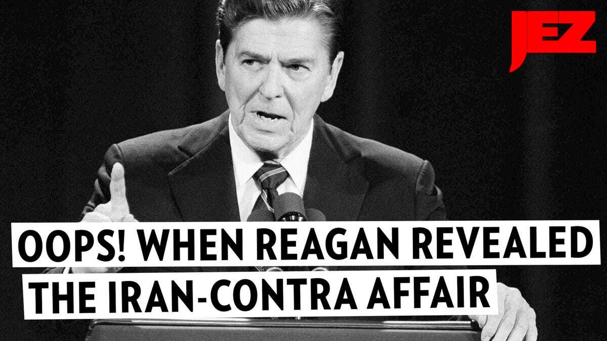 Ronald Reagan Revealed IranContra During a Presidential Debate in 1984