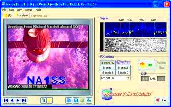 RXSSTV Freeware SSTV Software and SSTV Decoder