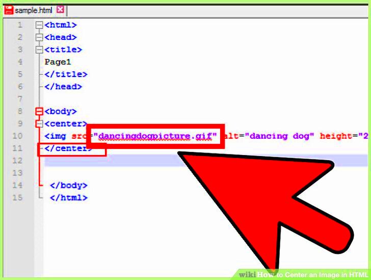 How to Center an Image in HTML 10 Steps with Pictures  wikiHow