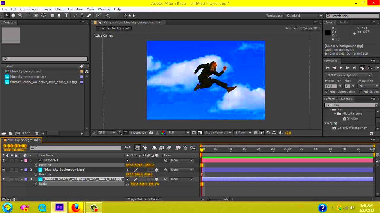 How to make 2d picture to 3d animation on After Effects  YouTube