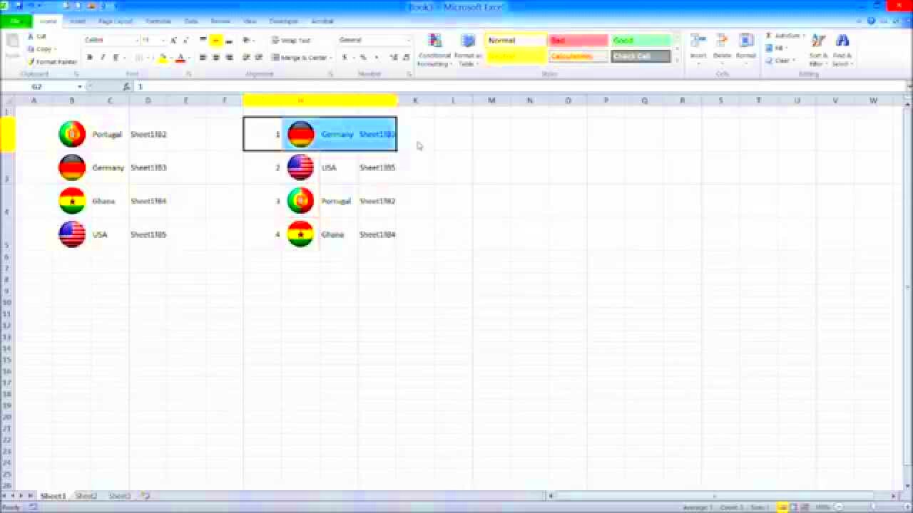 Excel Tutorial  How to Display Images Dynamically based on Specific