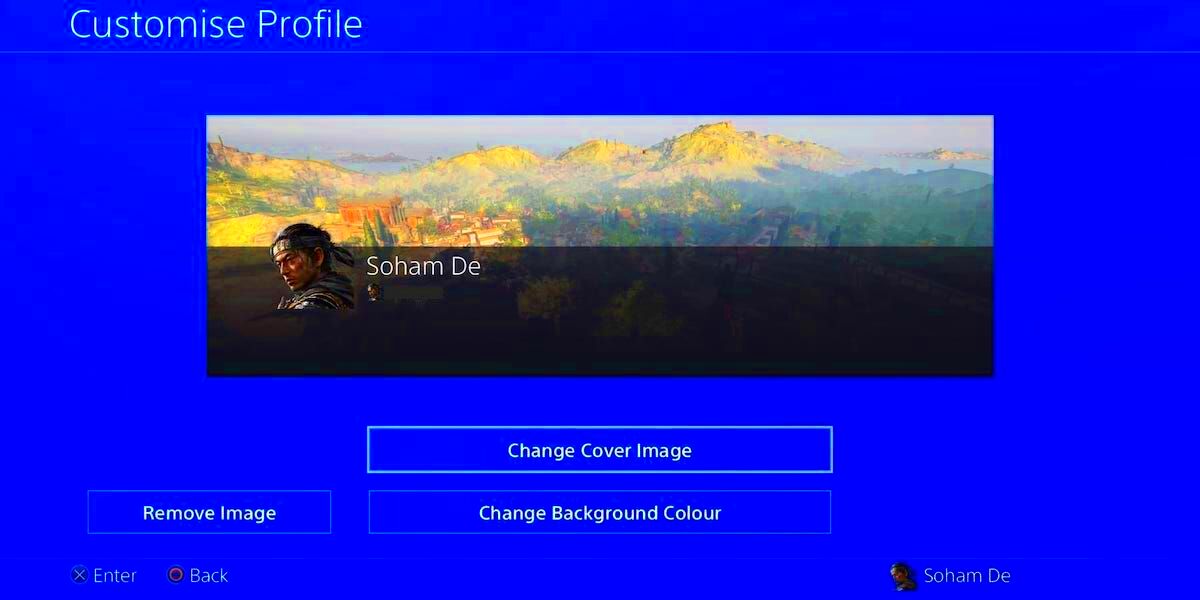 How to Change Your PS4 Profile Cover Picture