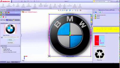 How to insert image or logo in solidworks Insert decal in solidworks