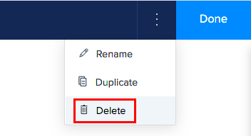 Delete Report  Zoho Creator Help