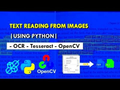 How to Read Texts From Images Using Python  OCR  Tesseract  OpenCV