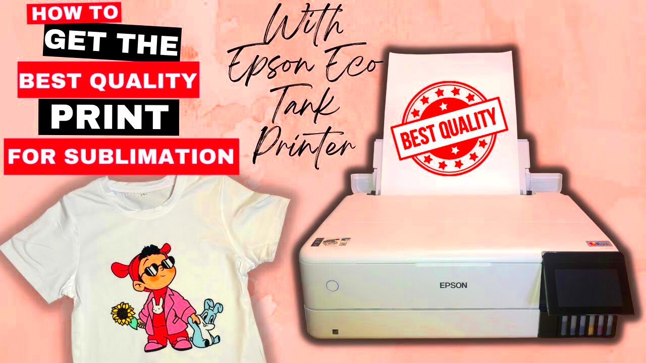 Epson Printer Settings For Sublimation Printing  BEST QUALITY Printing