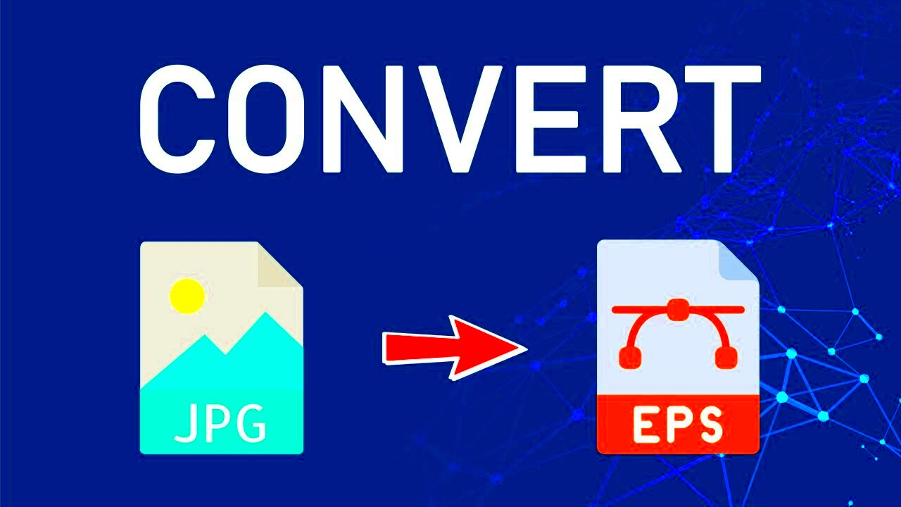 How to Convert JPG to EPS File  JPG to EPS File Converter  YouTube