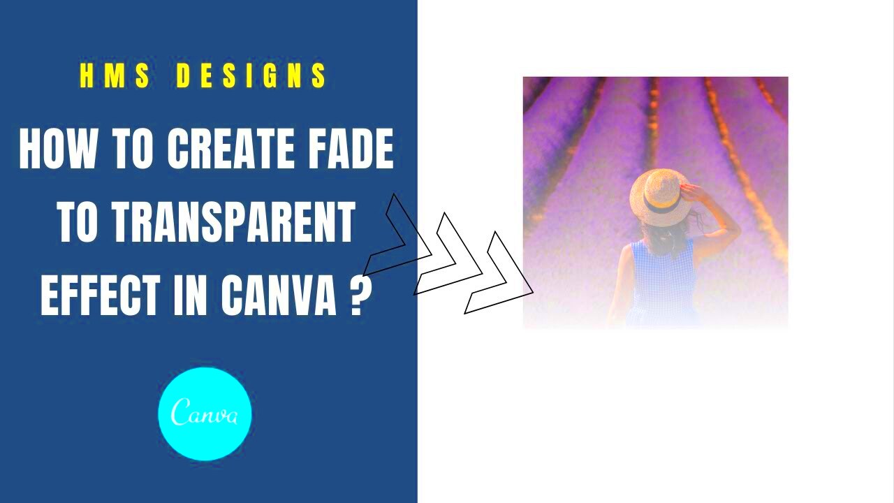 How to create fade to transparent effect in Canva   YouTube