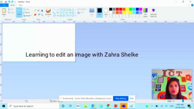 How to edit and crop an image using MS PAINT  YouTube