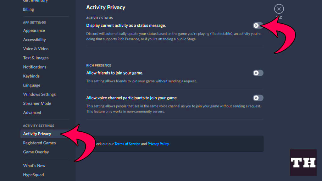 How to hide game activity on Discord 2023  Mobile  PC  Try Hard