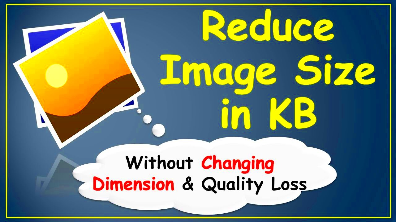 How to Reduce Image Size in KB without Losing Quality in Photoshop