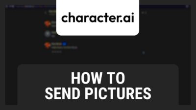 How to Send Pictures in Character AI  YouTube