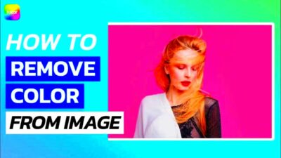 How to Remove Color From Image  YouTube