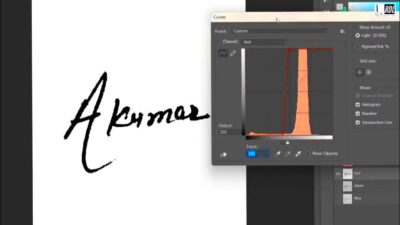 How to extract signature from image in photoshop  Perfectly extract