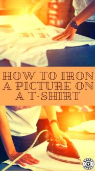 How to Print a Picture on a TShirt with IronOn Transfers  Tryckare