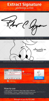 Extract Signature  GraphicRiver