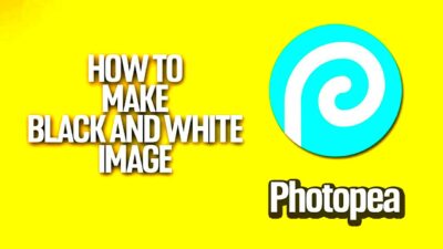 How To Make Black And White Image In Photopea Tutorial  YouTube