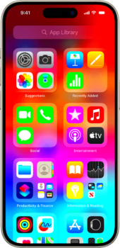 Organizar la pantalla de inicio y la Biblioteca de apps en el iPhone