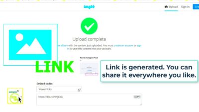 How To Generate a Link for an Image  Create Link or URL for your