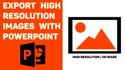 PowerPoint Tutorial Export High Resolution Images  YouTube